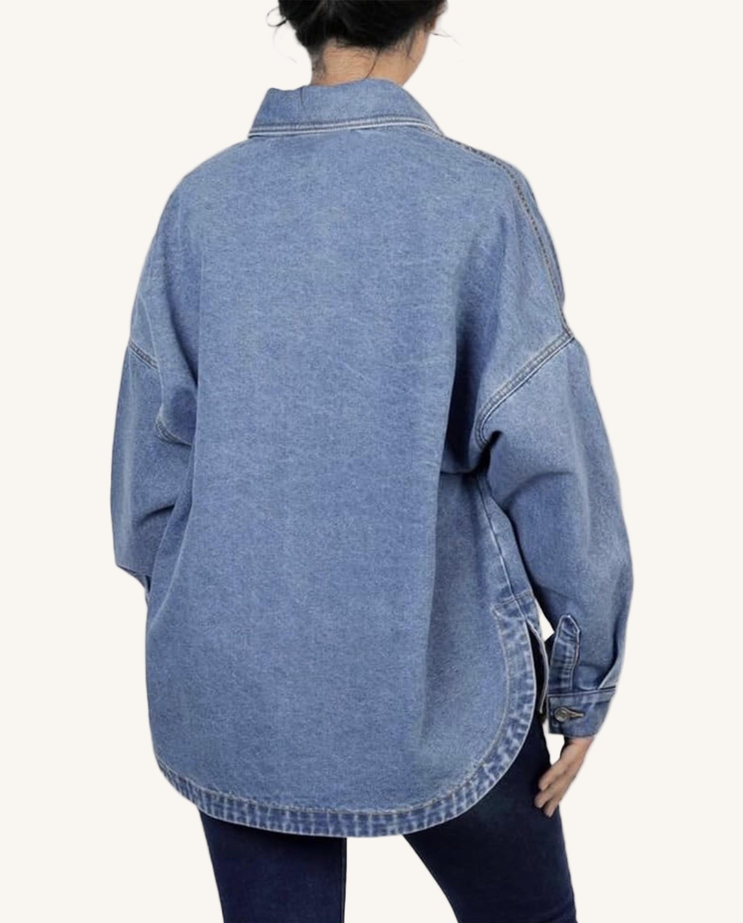 Women's Casual Long Sleeve Denim