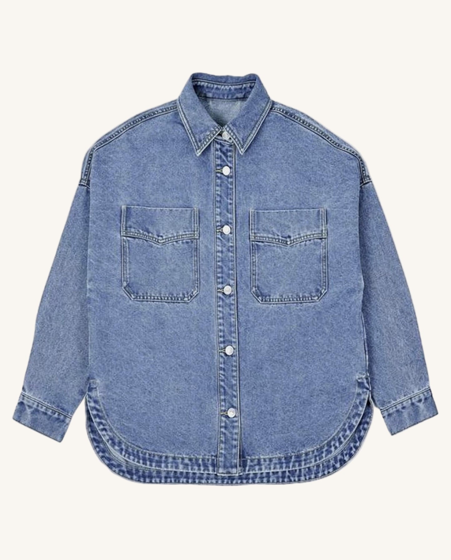 Women's Casual Long Sleeve Denim