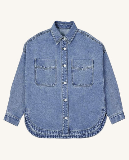 Women's Casual Long Sleeve Denim