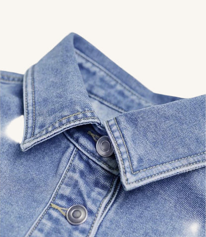 Women's Casual Long Sleeve Denim