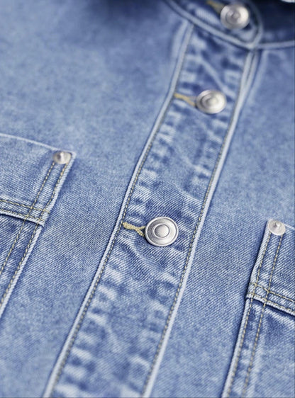 Women's Casual Long Sleeve Denim