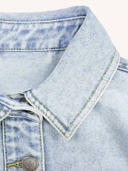 Women's Casual Long Sleeve Denim