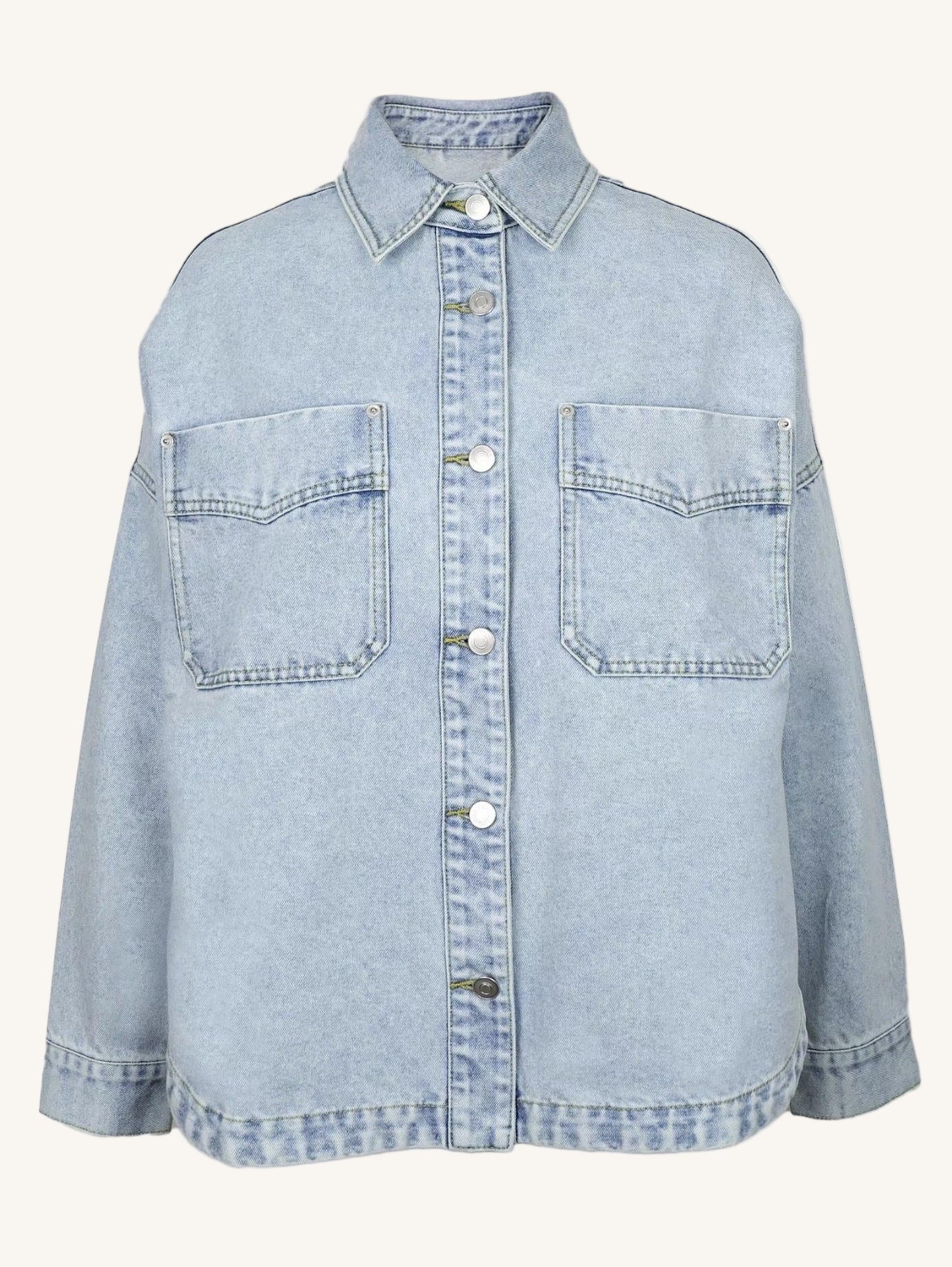 Women's Casual Long Sleeve Denim